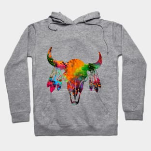 Buffalo skull Hoodie